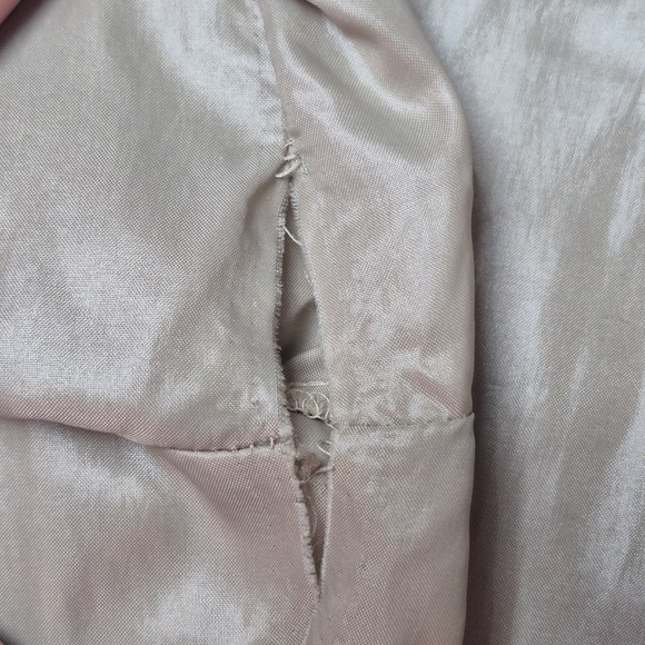 VTG‎ Le Tigre Men's Large Nylon Windbreaker Jacket Lightweight Zip Front - Picture 7 of 8